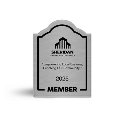 Halo Style Membership Plaque