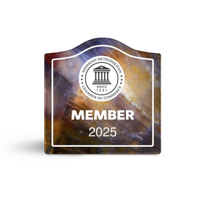 Crest Style Membership Plaque